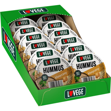 LOVEGE Hummus klasyczny bezglutenowy