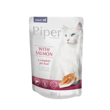 PIPER ANIMALS Mokra karma dla kotów z łososiem