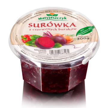 Surówka z czerwonych buraków