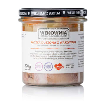 WEKOWNIA Kaczka duszona z warzywami