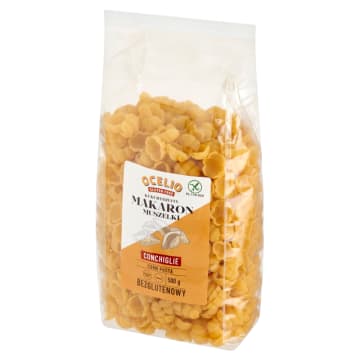 OCELIO Makaron kukurydziany conchiglie (muszelki) bezglutenowy 500g