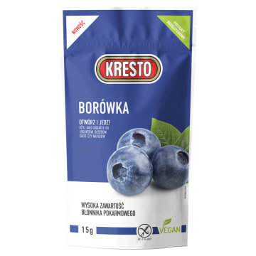 KRESTO Borówka amerykańska liofilizowana (bezglutenowa)