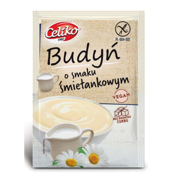 CELIKO Budyń o smaku śmietankowym (bez cukru) bezglutenowy