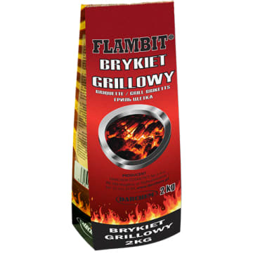 FLAMBIT Brykiet węgla drzewnego 2 kg