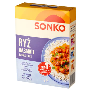 SONKO Ryż Basmati (4x100g)