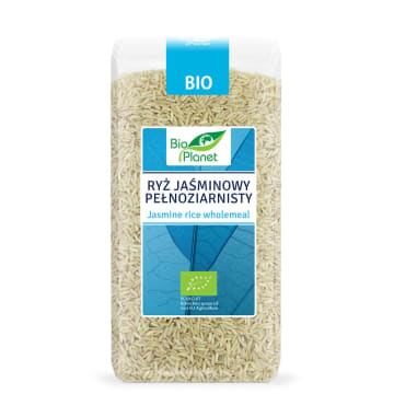 BIO PLANET Ryż jaśminowy pełnoziarnisty BIO