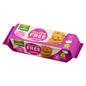 Bezglutenowe ciastka z kawałkami czekolady bez cukru