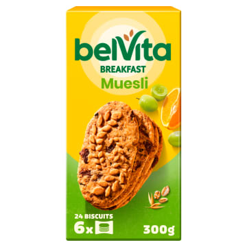 BELVITA Ciastka zbożowe z owocami