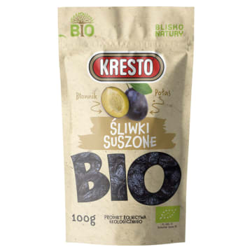 KRESTO Śliwki suszone BIO