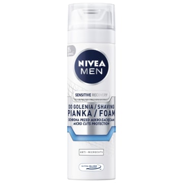 NIVEA SENSITIVE RECOVERY Łagodząca pianka do golenia