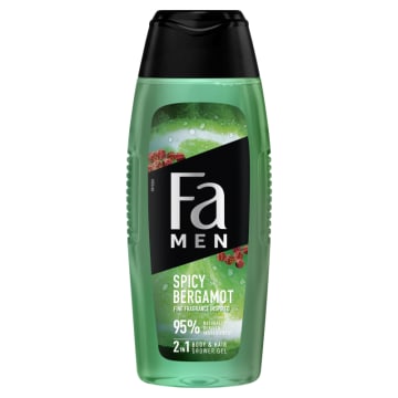 FA Men Żel pod prysznic 2 w 1 Spicy Bergamot o zapachy ostrej bergamtoki