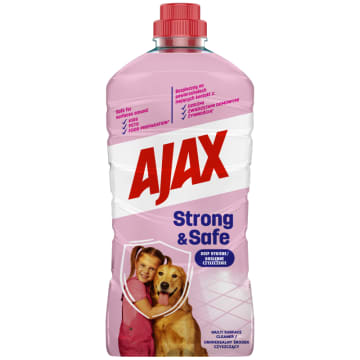 Фото - Засіб для підлоги й кахлю Ajax Strong&Safe Płyn do czyszczenia uniwersalny 