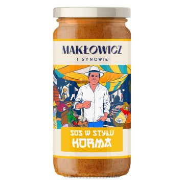 MAKŁOWICZ I SYNOWIE Sos indyjski w stylu Korma