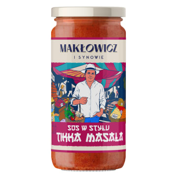 MAKŁOWICZ I SYNOWIE Sos indyjski w stylu Tikka Masala