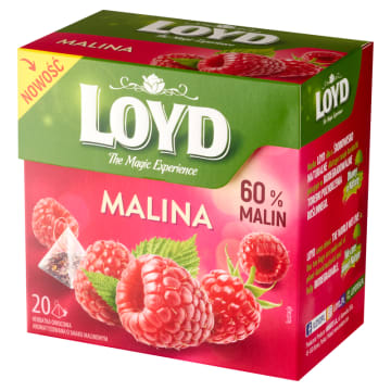 LOYD TEA Herbata Malina 20 torebek ex.