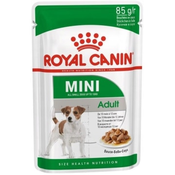 ROYAL CANIN Mini Adult Mokry pokarm w sosie dla dorosłych psów małych ras saszetka