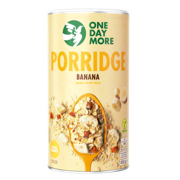 ONE DAY MORE Owsianka Bananowa Bez cukru