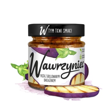 WAWRZYNIEC Pasta warzywna z grillowanym bakłażanem