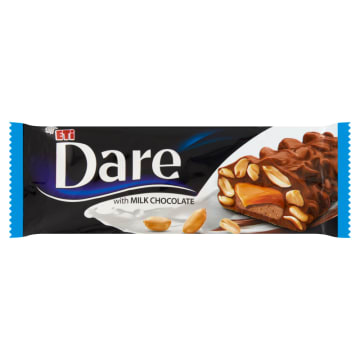 DARE Baton nugatowy pokryty czekoladą mleczną