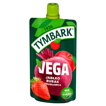 TYMBARK Mus jabłko burak truskawka