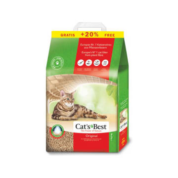 CAT'S BEST Original Żwirek drewniany 10L + 20%