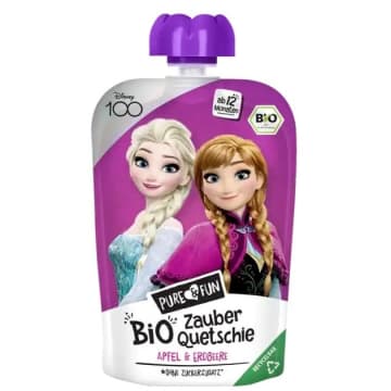 KRAINA LODU Przecier jabłko - truskawka BIO