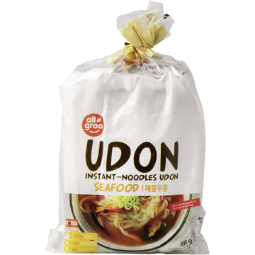 Makaron Udon z owocami morza (3 porcje)