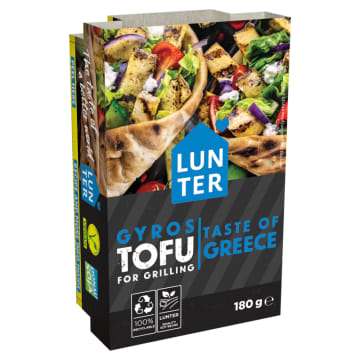 Tofu na grilla gyros