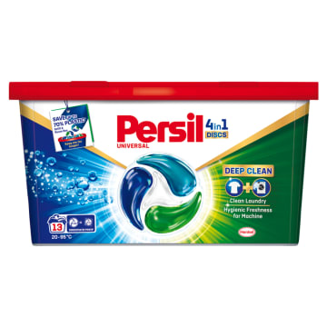 PERSIL Discs Kapsułki do prania tkanin białych 13 szt.