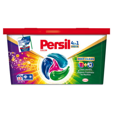 PERSIL Color Discs Kapsułki do prania tkanin kolorowych 13 szt.