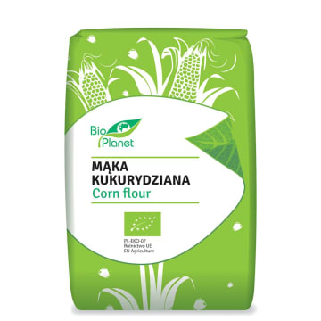 BIO PLANET Mąka kukurydziana BIO