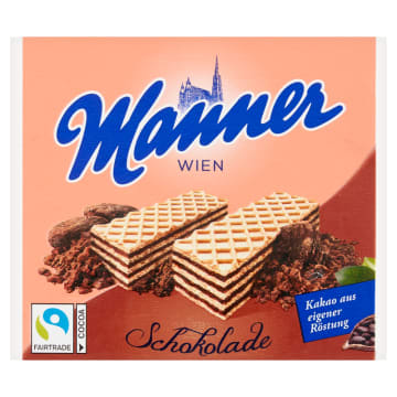 MANNER Wafle z kremem czekoladowym