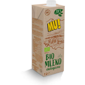 Mleko UHT ekologiczne (3,8 % tł.) BIO