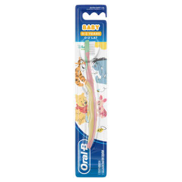 ORAL-B Stages Szczoteczka do zębów dla dzieci 4-24 miesiące Kubuś Puchatek