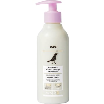 YOPE Creamy Amber Zmiękczające mydło w płynie