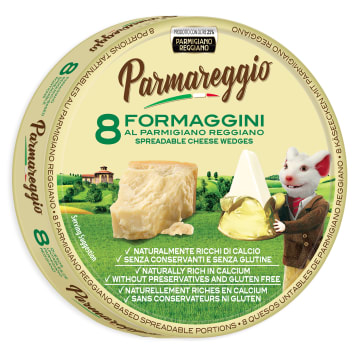 Ser do smarowania z Parmigiano Reggiano 8x17,5g