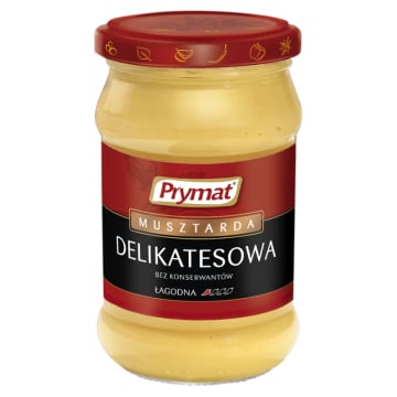 PRYMAT Musztarda delikatesowa (łagodna)