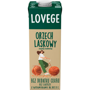 LOVEGE Napój owsiano - orzechowy bez cukru