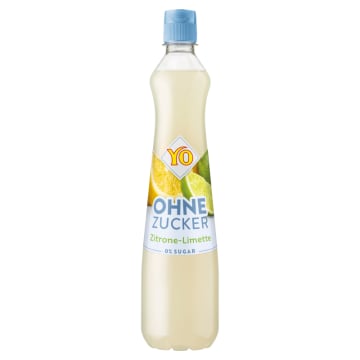 Syrop bez cukru o smaku cytryna-limonka