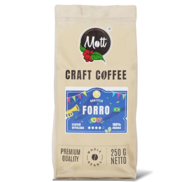 MOTT COFFEE Forro Kawa ziarnista (100% Arabica)