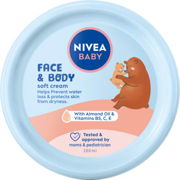 NIVEA Baby Krem Pielęgnacyjny do twarzy i ciała