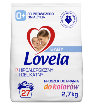 Hipoalergiczny proszek do prania koloru dla dzieci (27 prań)