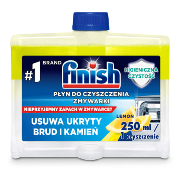 FINISH Płyn do czyszczenia zmywarki, czyścik Lemon cytrynowy