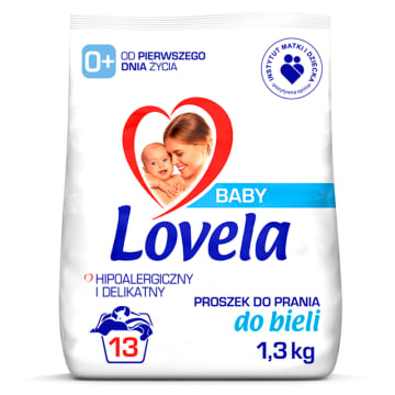 Hipoalergiczny proszek do prania białego dla dzieci (13 prań)