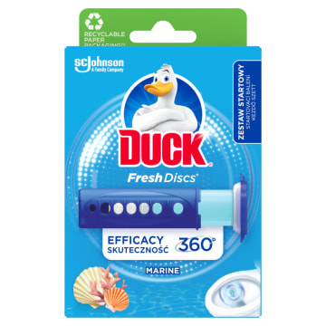 DUCK Fresh Discs Żelowy krążek do toalety Marine
