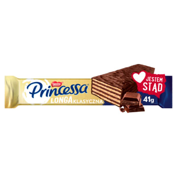 PRINCESSA Longa Wafelek klasyczny Dark Chocolate