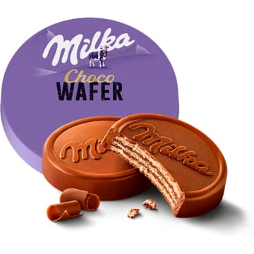 MILKA Choco Wafer Wafelek z kremem kakaowym