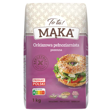 ŻABCZYŃSCY To ta! Mąka orkiszowa pełnoziarnista