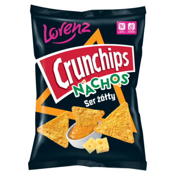 CRUNCHIPS Nachos ser żółty