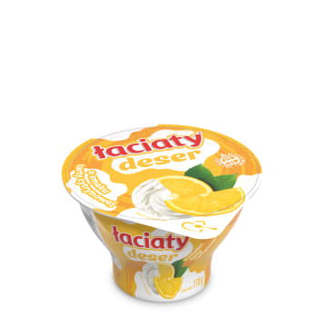Deser na bazie maślanki o smaku tarty cytrynowe